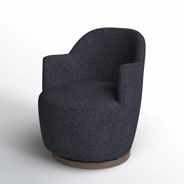 Margie Swivel Chair - Natural Boucle