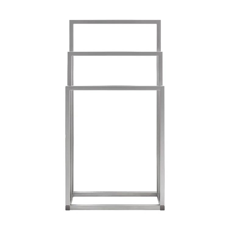 Freestanding 3-tier metal towel rack