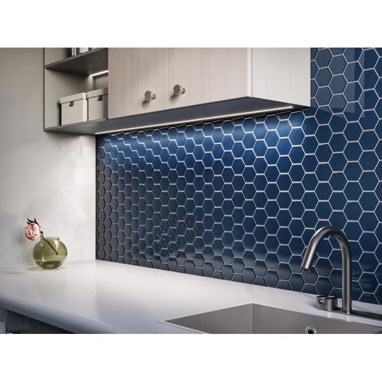 3" Beehive 10.25in.x11.75in. Glass Mosaic Tile