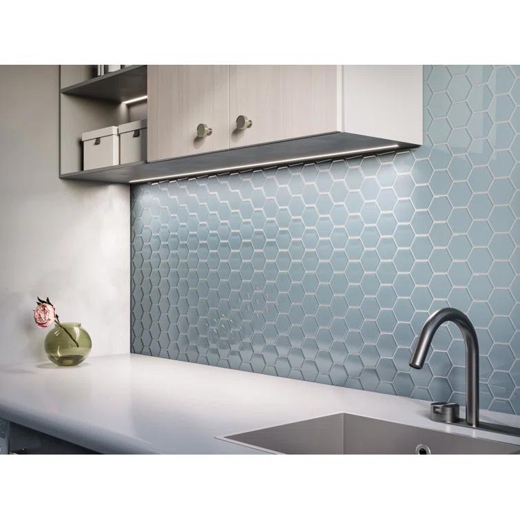 3" Beehive 10.25in.x11.75in. Glass Mosaic Tile