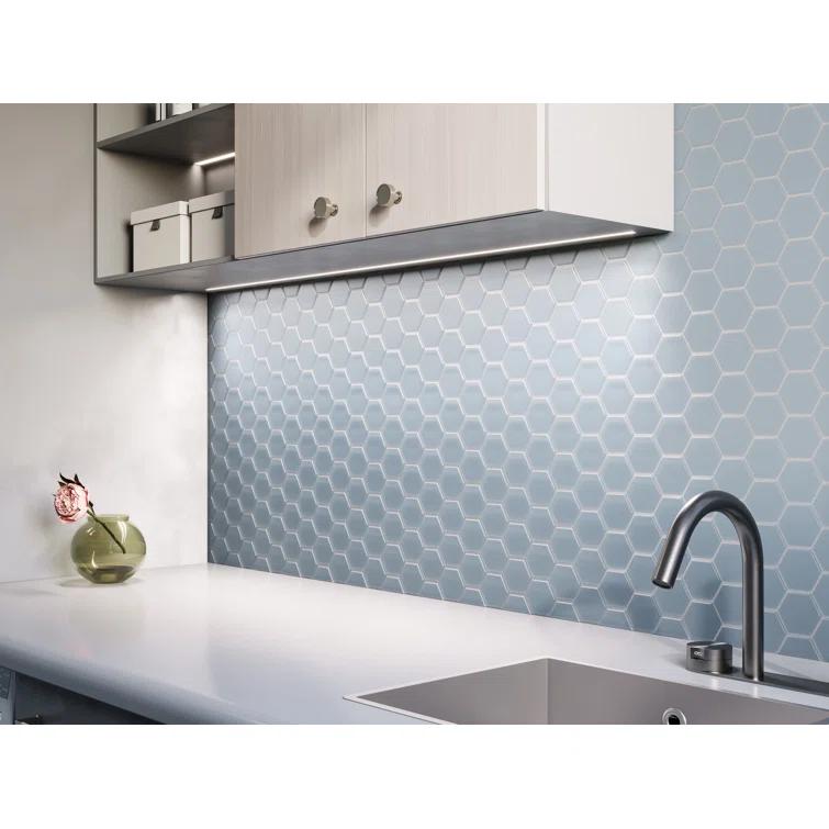 3" Beehive 10.25in.x11.75in. Glass Mosaic Tile
