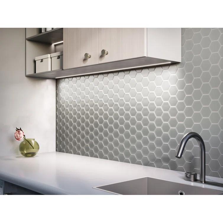 3" Beehive 10.25in.x11.75in. Glass Mosaic Tile