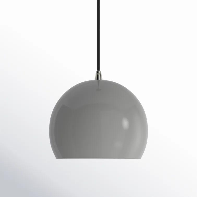 Schultz Single Light Metal Dimmable Pendant