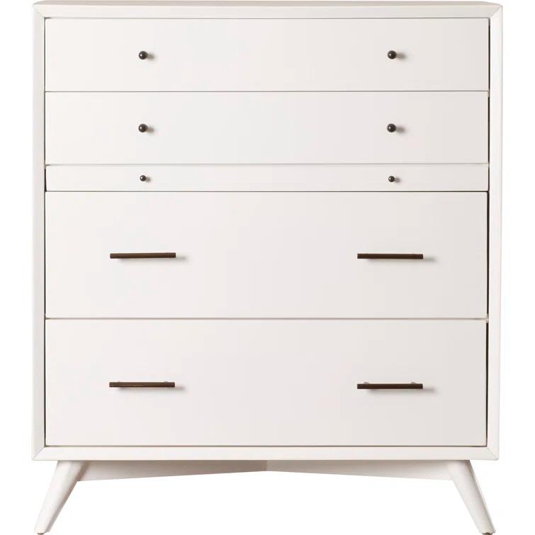 Williams 4 Drawer 38'' W Solid Wood Chest