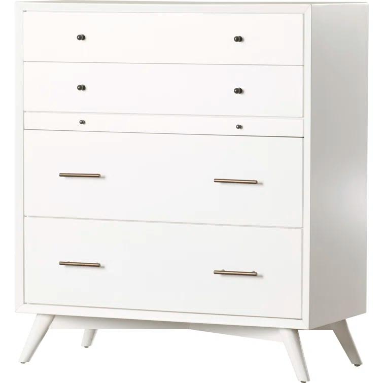 Williams 4 Drawer 38'' W Solid Wood Chest