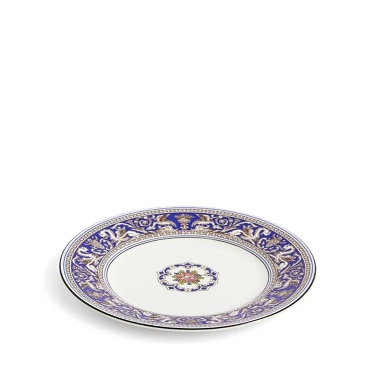 Florentine Blue Handcrafted Porcelain Salad Plate 8.1"
