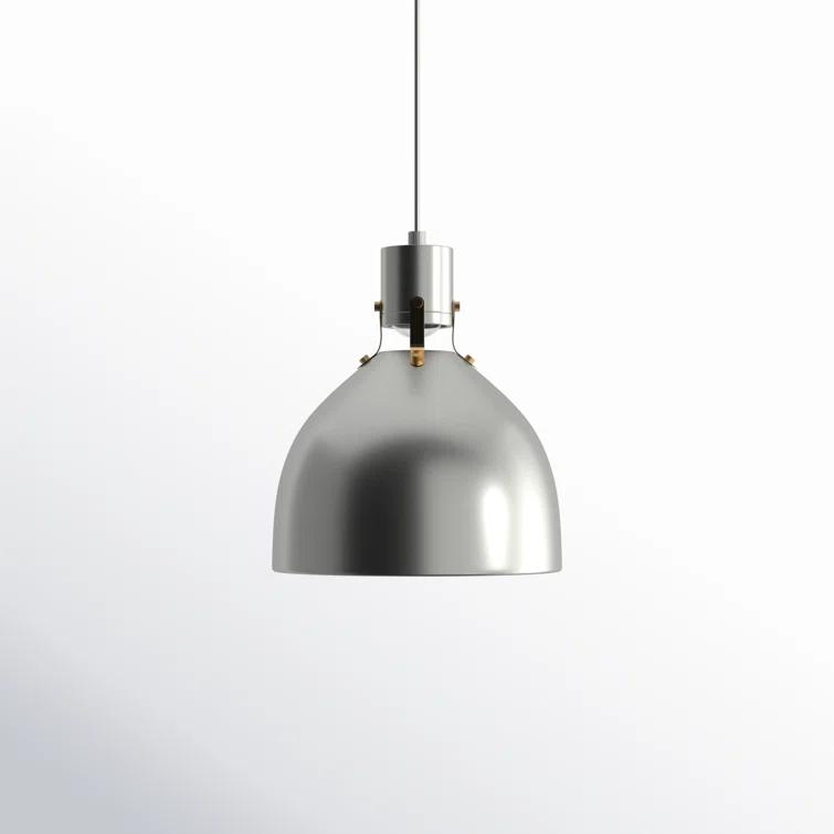 Uma Single Light Metal Dimmable LED Pendant