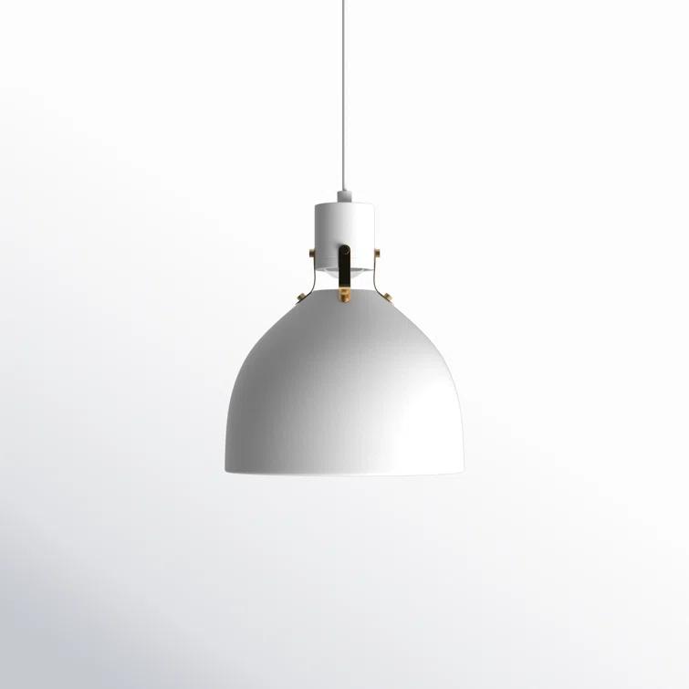 Uma Single Light Metal Dimmable LED Pendant