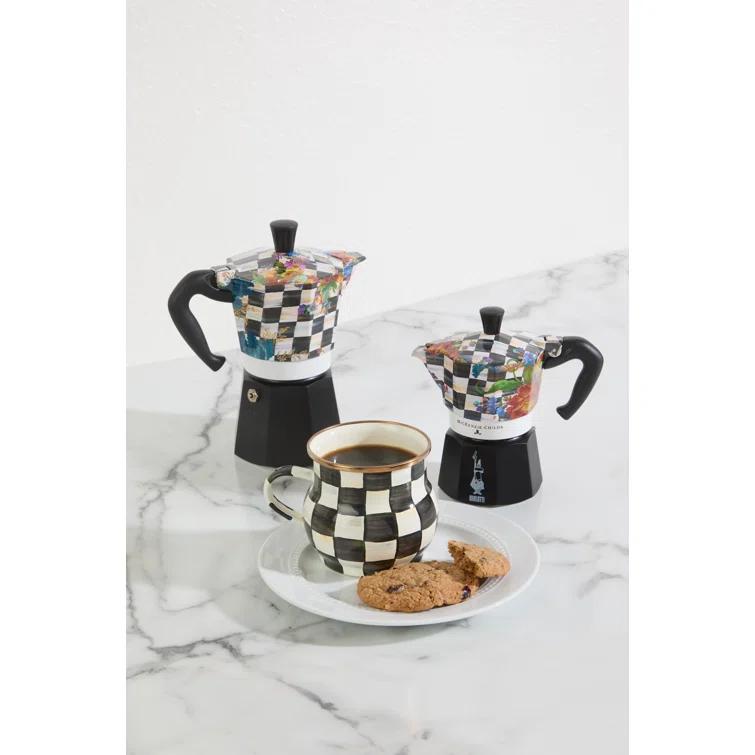 MacKenzie-Childs Courtly Flower Market Moka Pot