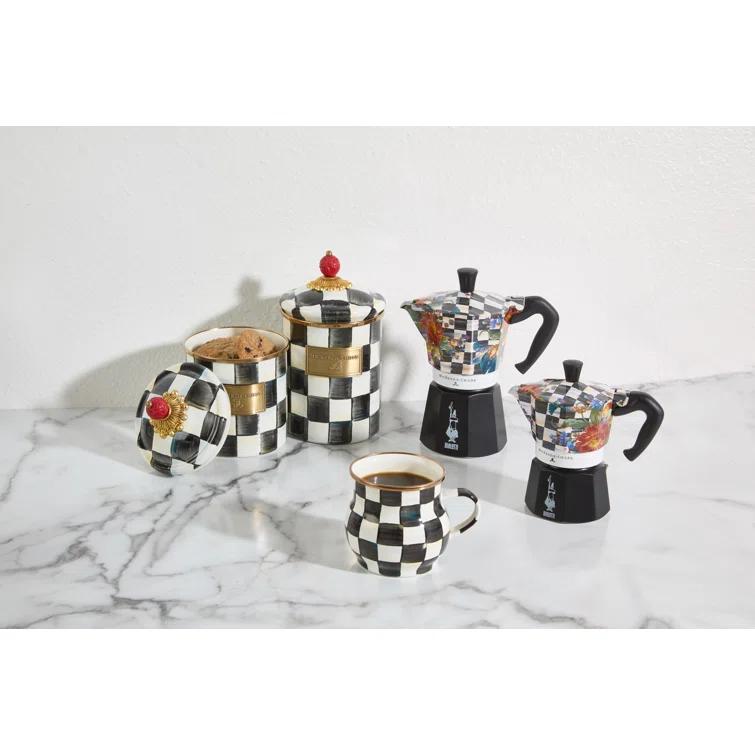 MacKenzie-Childs Courtly Flower Market Moka Pot