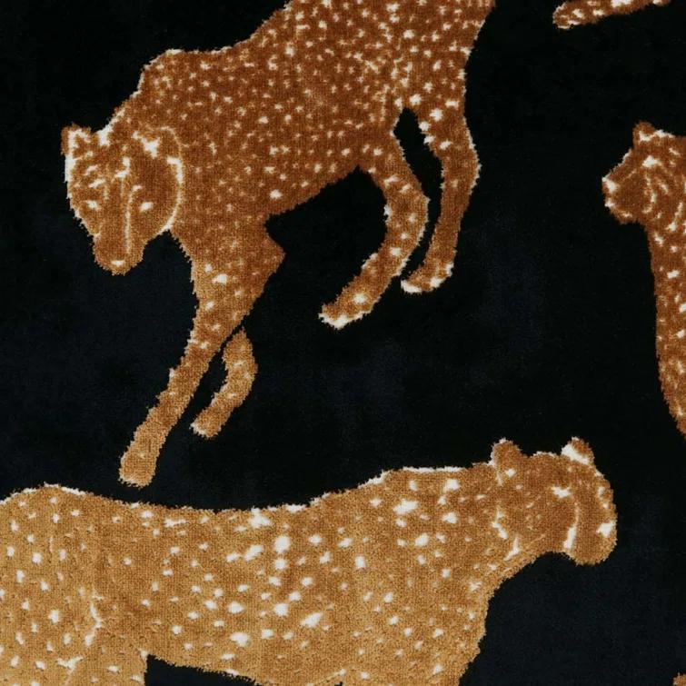 Animique Animal Print Rayon/Viscose Throw Pillow