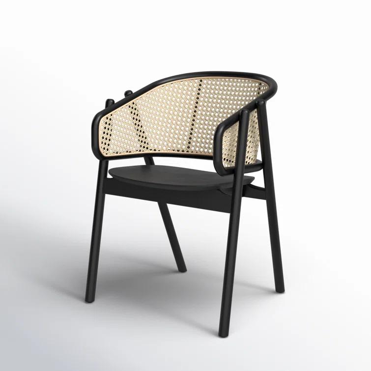 Caraline Rattan Back Dining Chair