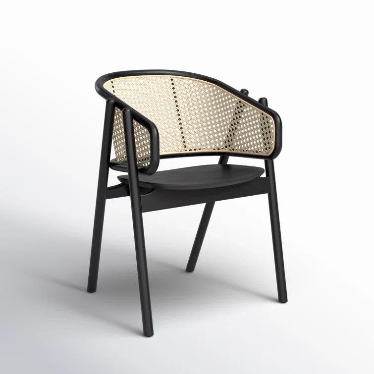 Caraline Rattan Back Dining Chair