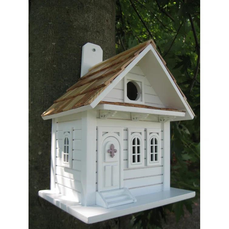 Fledgling Series Shotgun Cottage 10 in x 8 in x 6 in Birdhouse