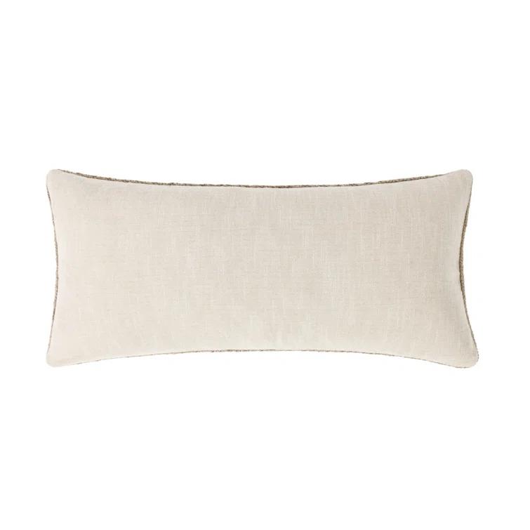 Villa by Classic Home Nakeya Knitted 16"x36"  Throw Pillow