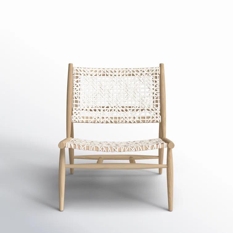 Kazbah Genuine Leather Side Chair