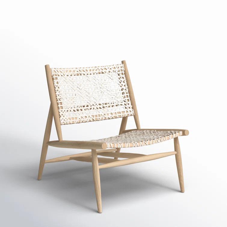 Kazbah Genuine Leather Side Chair