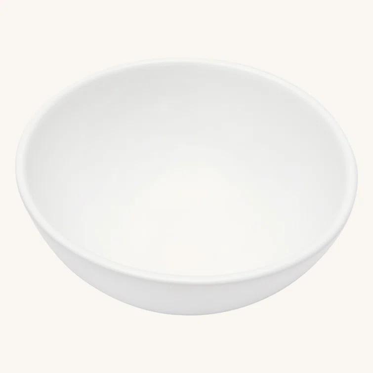 13X13 Inch White Ceramic Circular Vessel Bathroom Sink