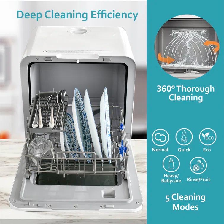 Hamilton Beach Countertop Dishwasher with Viewing Window