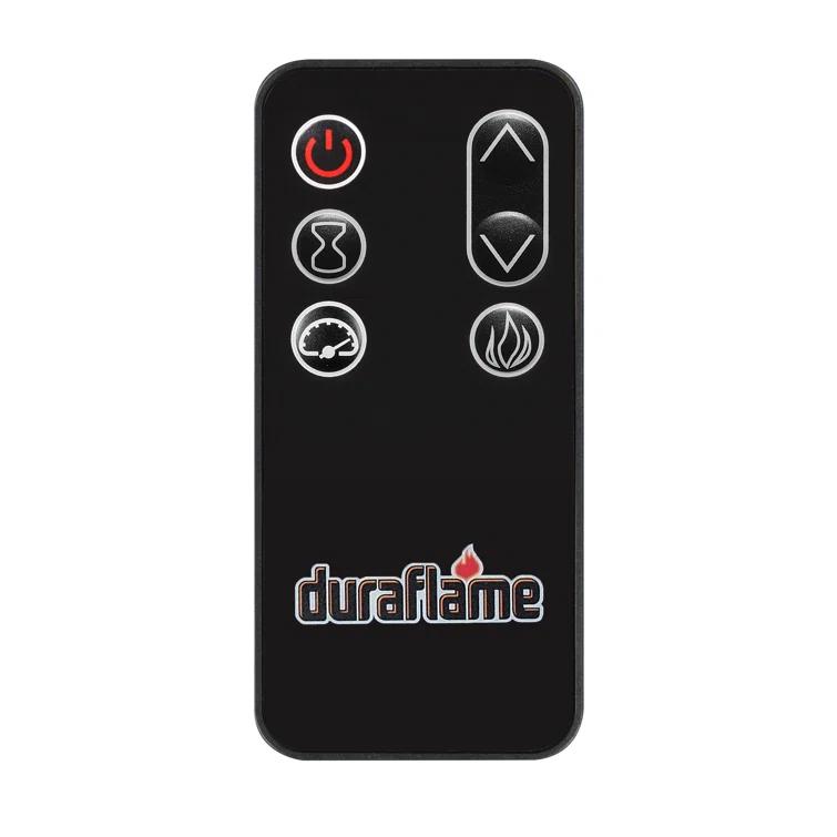 duraflame Wall Mantel Electric Fireplace, Bright White