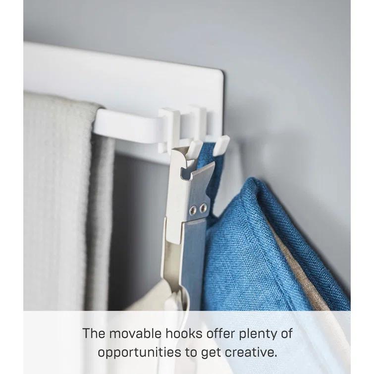 11.02" Magnetic Kitchen Dish Towel Hanger Rack Wall Mounted Towel Bar