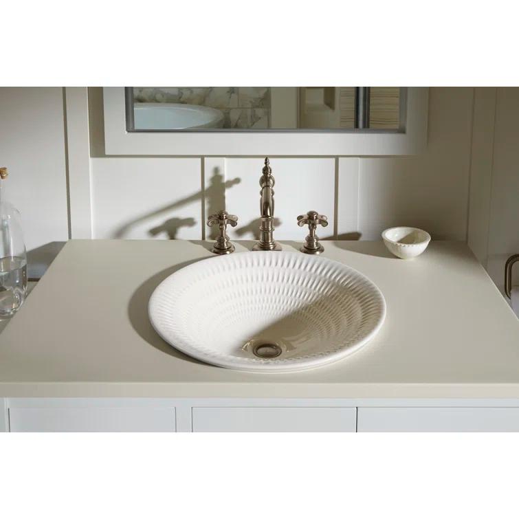 Kohler Derring® Carillon , Artist Editions Round Carillon Wading Pool Bathroom Sink