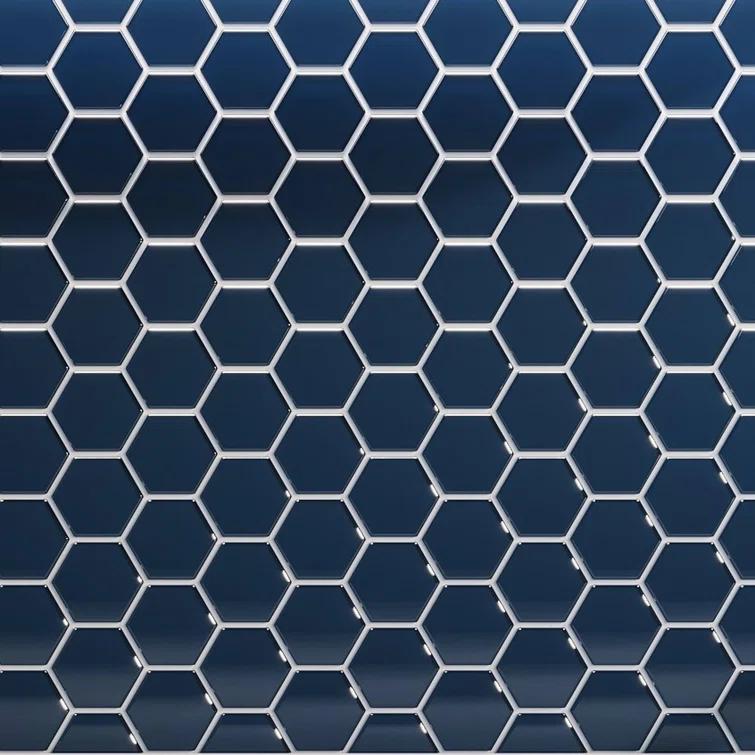 3" Beehive 10.25in.x11.75in. Glass Mosaic Tile