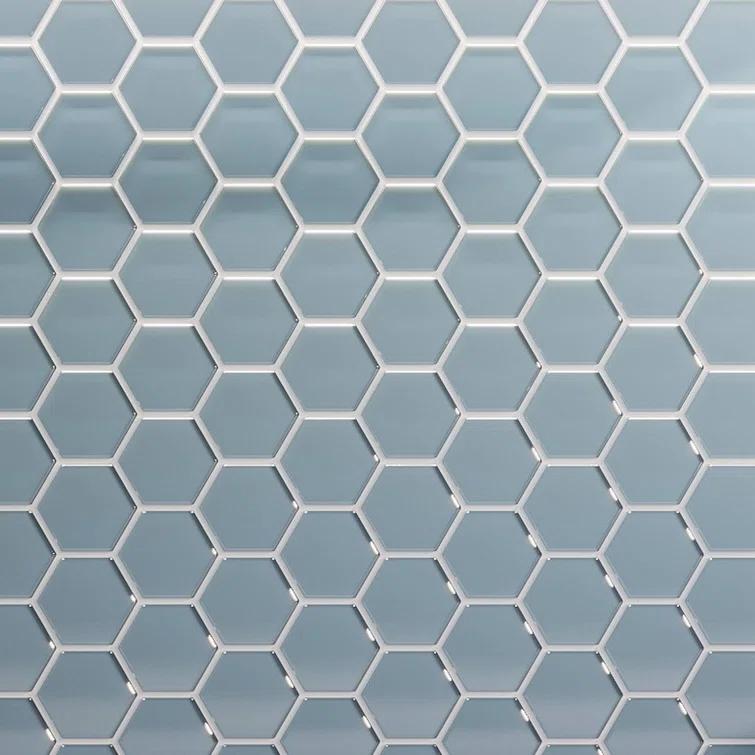 3" Beehive 10.25in.x11.75in. Glass Mosaic Tile