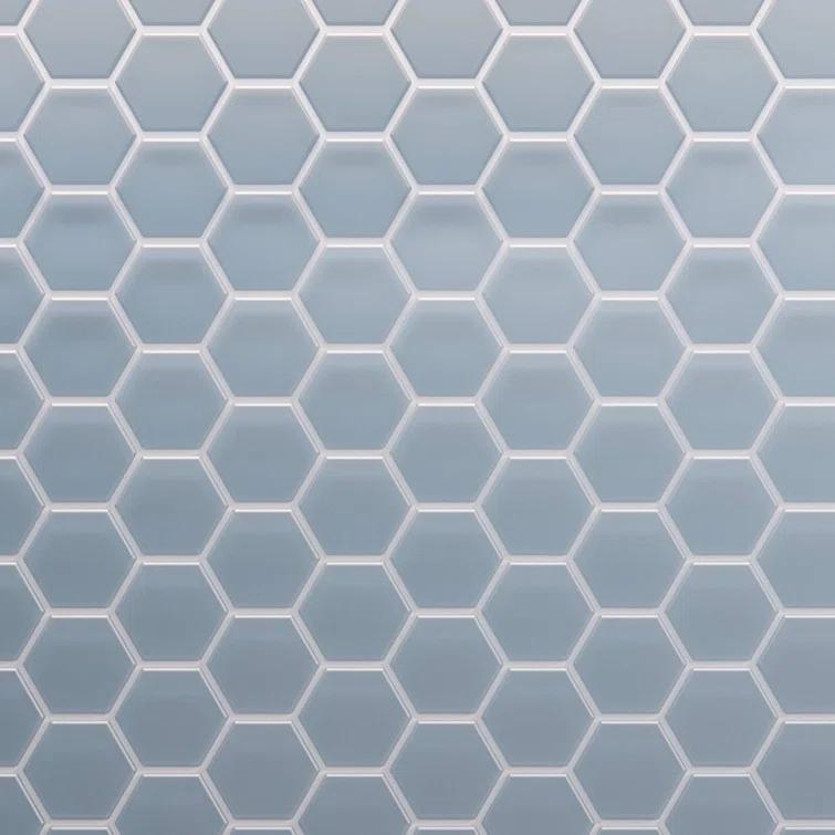 3" Beehive 10.25in.x11.75in. Glass Mosaic Tile