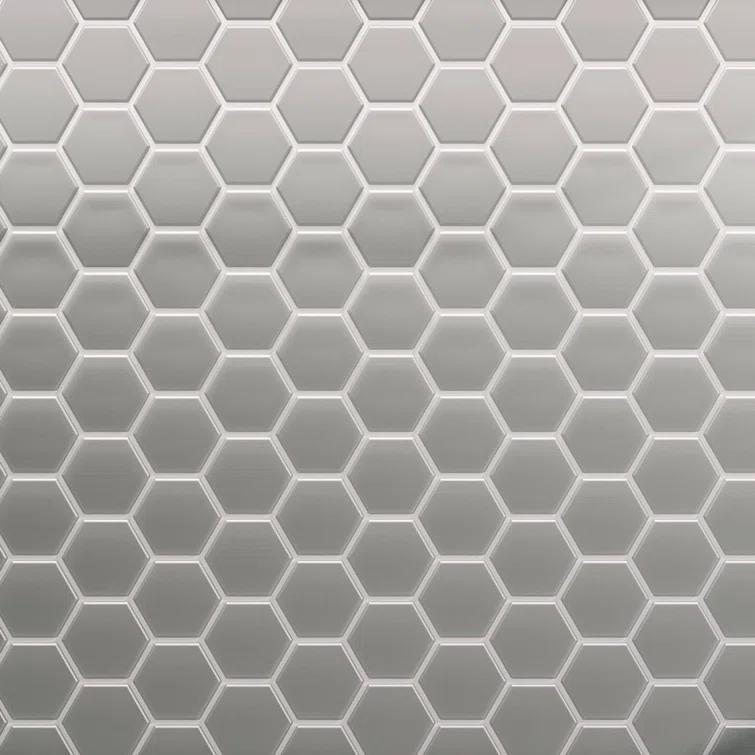 3" Beehive 10.25in.x11.75in. Glass Mosaic Tile