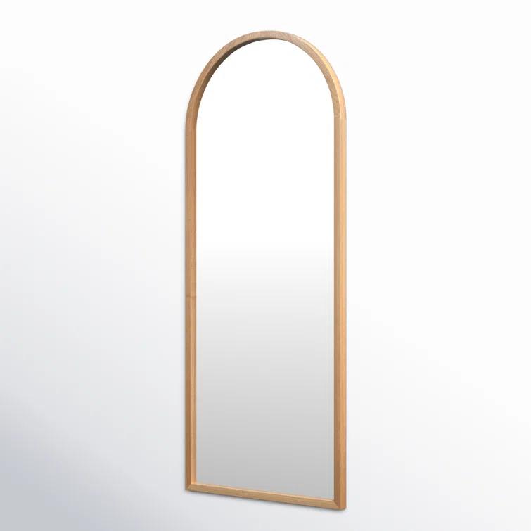 Paisley Floor Mirror - Natural