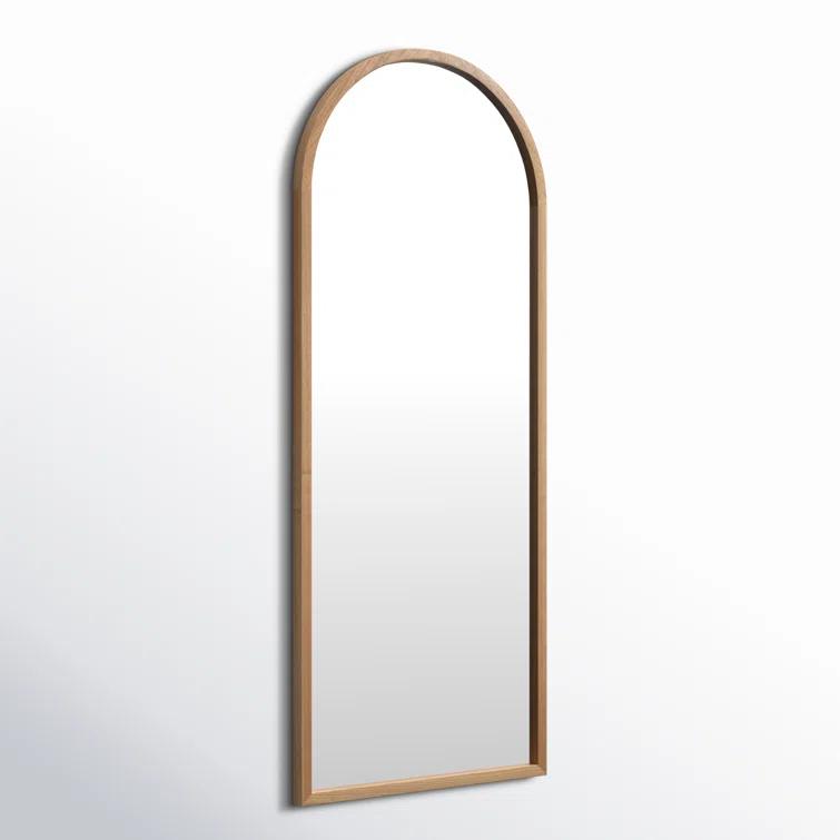 Paisley Floor Mirror - Natural