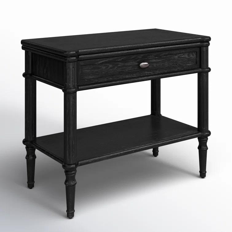 Delancey Nightstand - Black