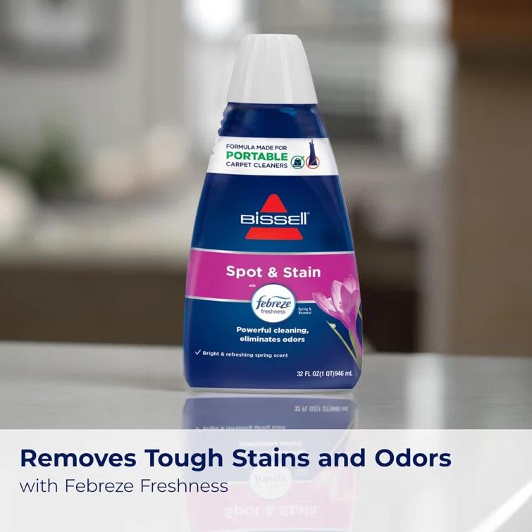 BISSELL 1400B BISSELL Little Green Multi-Purpose Portable Carpet and Upholstery Cleaner, Car and Auto Detailer, with Exclusive Specialty Tools, Green, 1400B