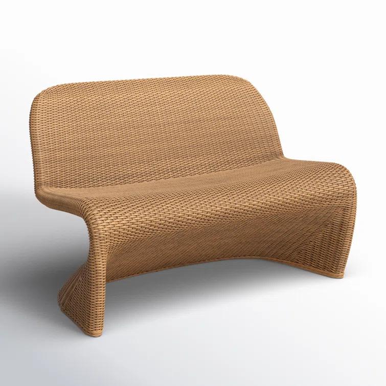 Manila Indoor / Outdoor Dining Bench - Tan