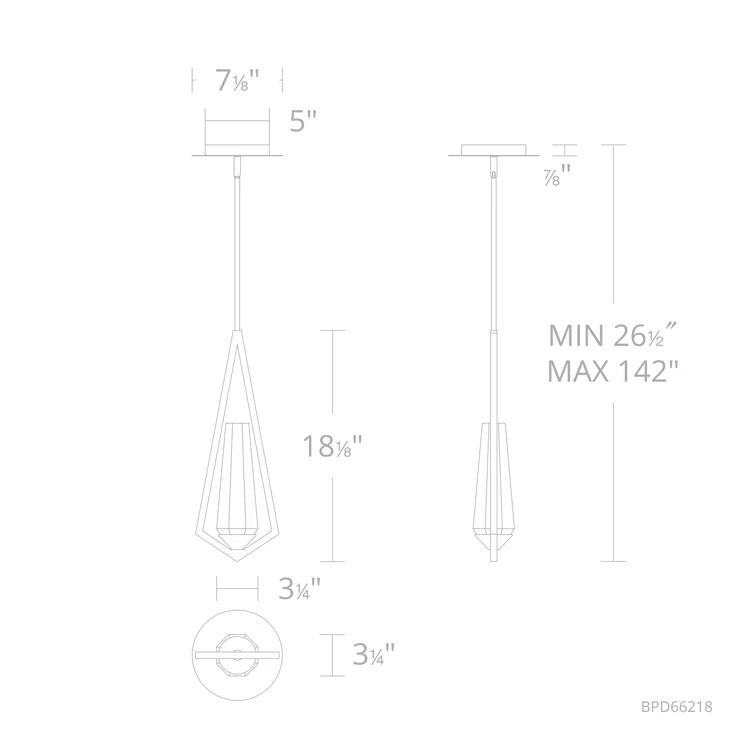 Devotion 1 - Light LED Single Pendant
