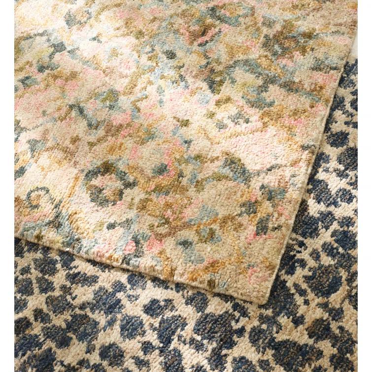 Stormi Indigo Hand Knotted Jute Rug