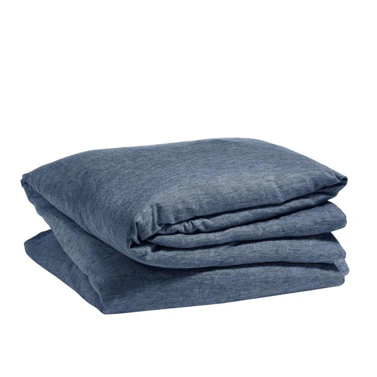 Jovi Linen Ink Duvet Cover