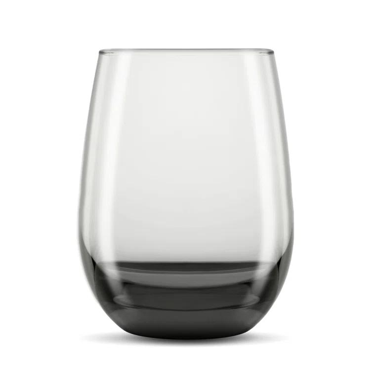 Classic Libbey All-Purpose Stemless Wine Glasses