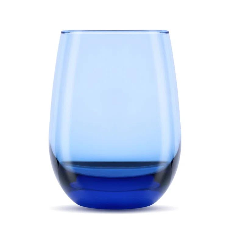 Classic Libbey All-Purpose Stemless Wine Glasses