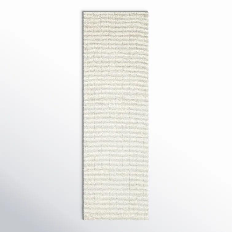 Debra Handmade Tufted Wool Area Rug in Ivory