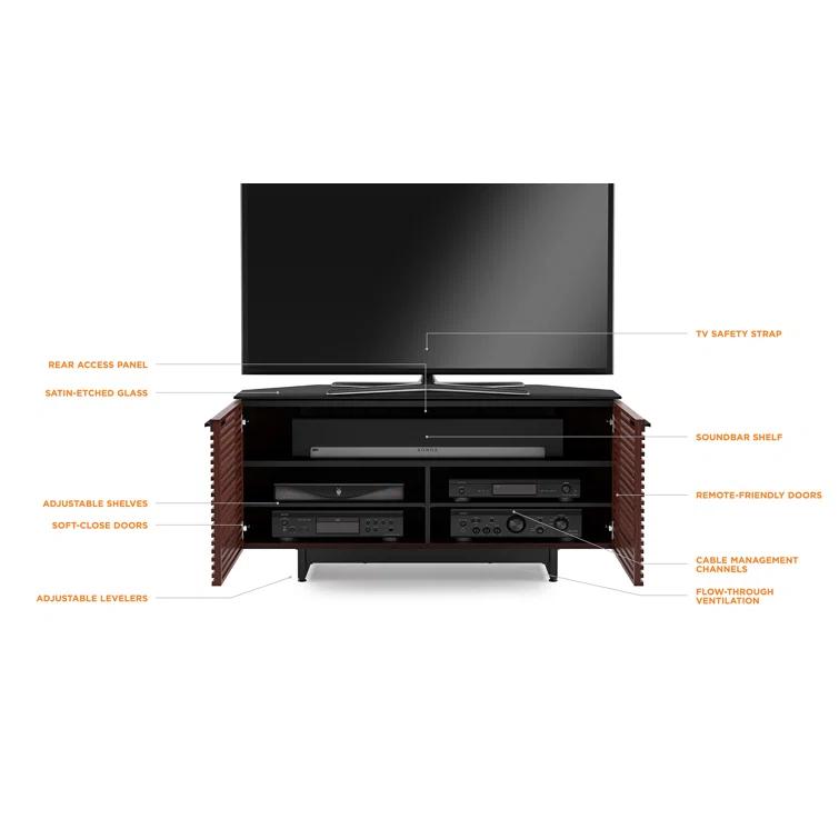 Corridor Corner TV Stand for TVs up to 58"