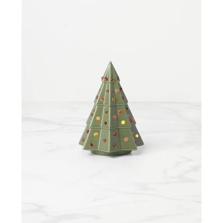 kate spade new york Evergreen Small Lit Tree Figurine