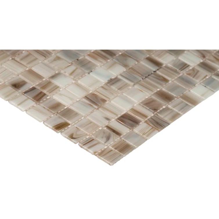 0.75" x 0.75" Glass Mosaic Tile