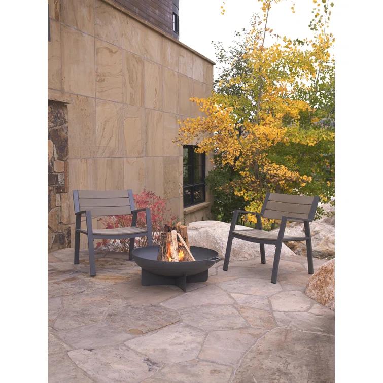Anson Wood Burning Fire Pit by Real Flame