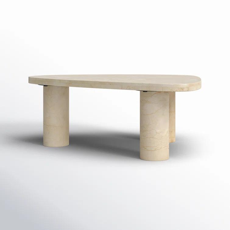 Mariano Coffee Table - Cream Marble / Small