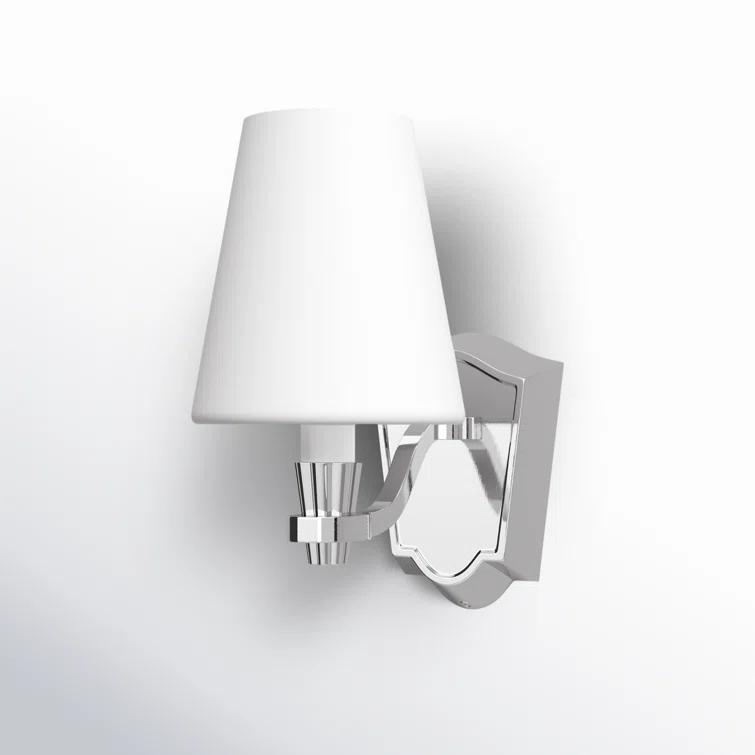Isla Single Alabaster Dimmable Bath Sconce