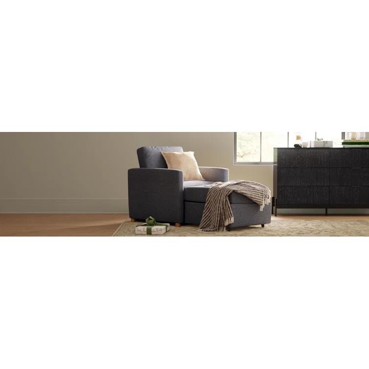 Serta Cooper 36" Convertible Sleeper Accent Chair with Cushion