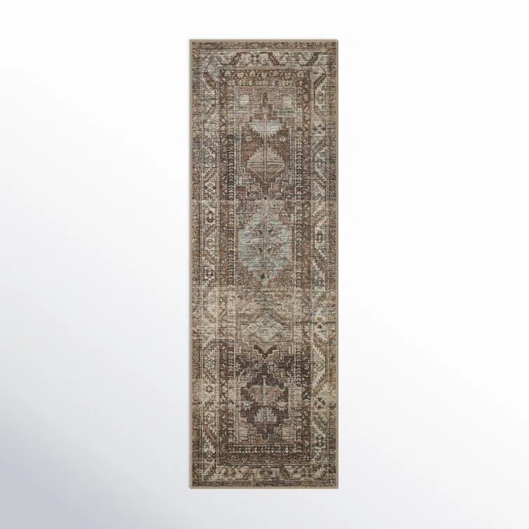Billie Rug by Amber Lewis x Loloi - Clay and Sage / 2'6" x 7'6"