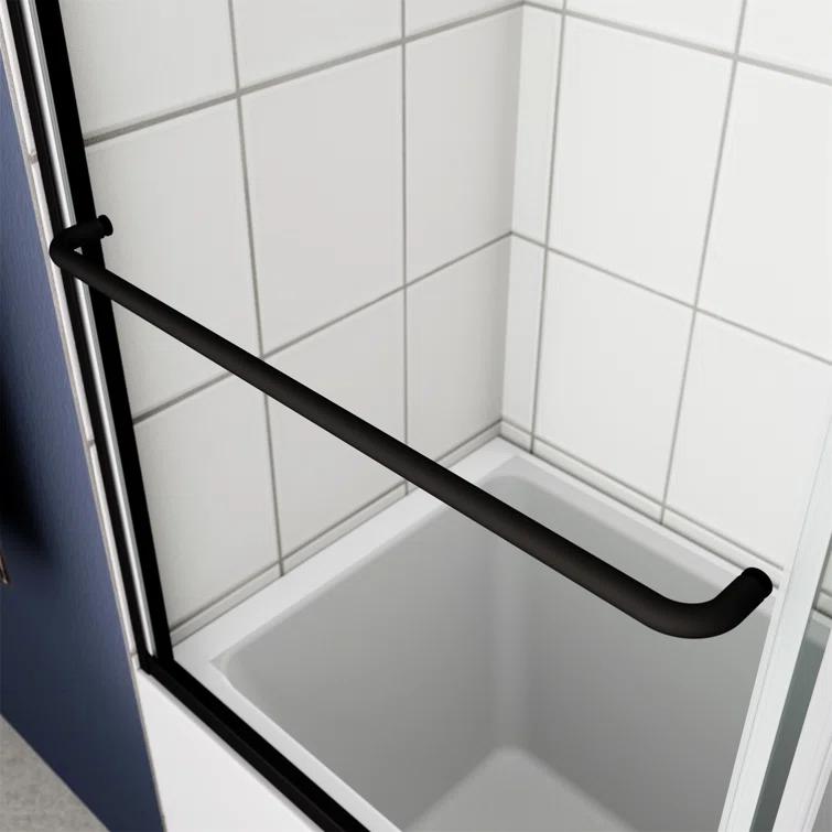 Bathtub Bypass Shower Door, Sliding Door, With 1/4" Tempered Glass